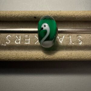 New troll bead swan unique